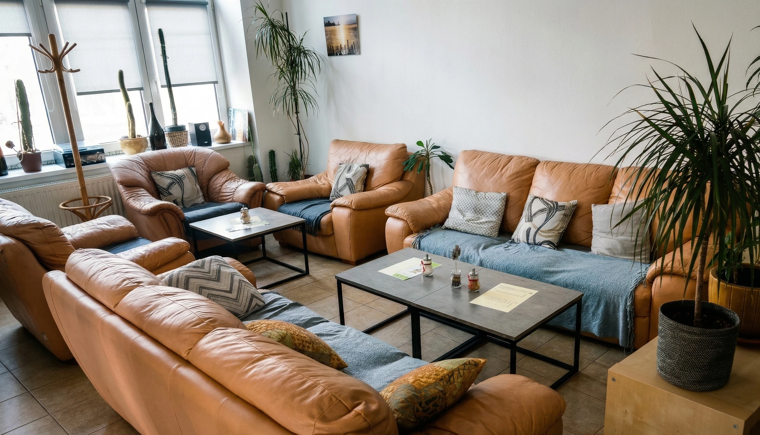 Soukromý koutek v kavárně Cupcakes od Teri